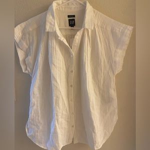 GAP Crinkle Gauze Shirt